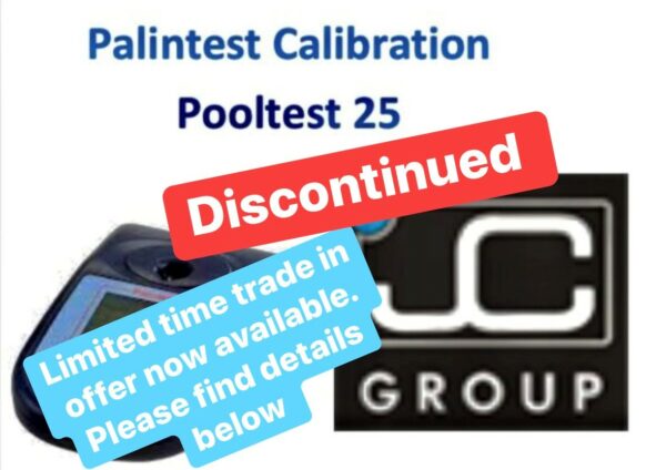 discontinued palintest service and calibration pooltest