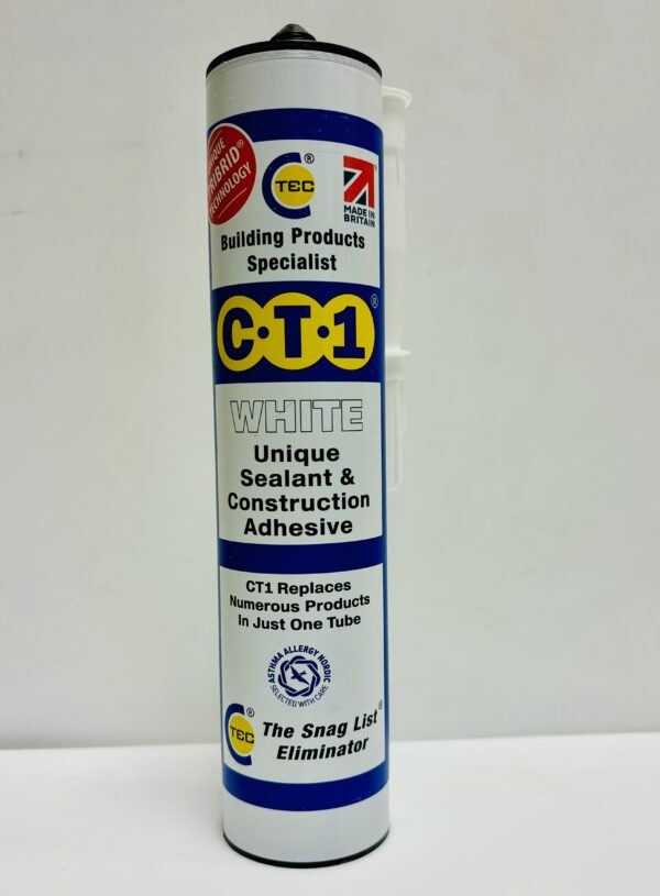 CT1 Sealant & Construction Adhesive- 290ml- WHITE