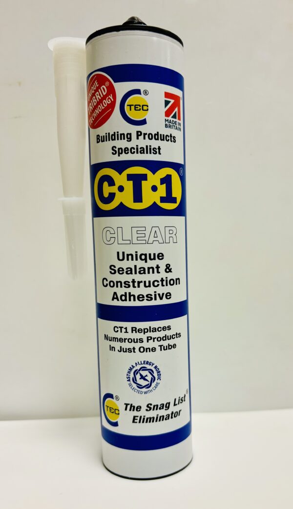 CT1 Sealant & Construction Adhesive-290ml- CLEAR