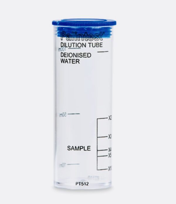 Palintest Dilution Shaker Tube 100 ml