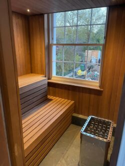 domestic sauna