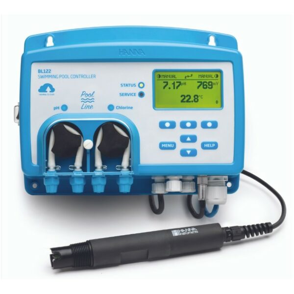 HANNA Instruments Pool & Spa Controller with PH/ORP Electrode, Internet and Complete Installation Kit